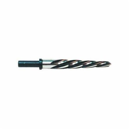 Morse Construction Reamer, Threaded, Series 1650, 1316 Dia, 714 Overall Length, 054 Point, 3Flat 21009